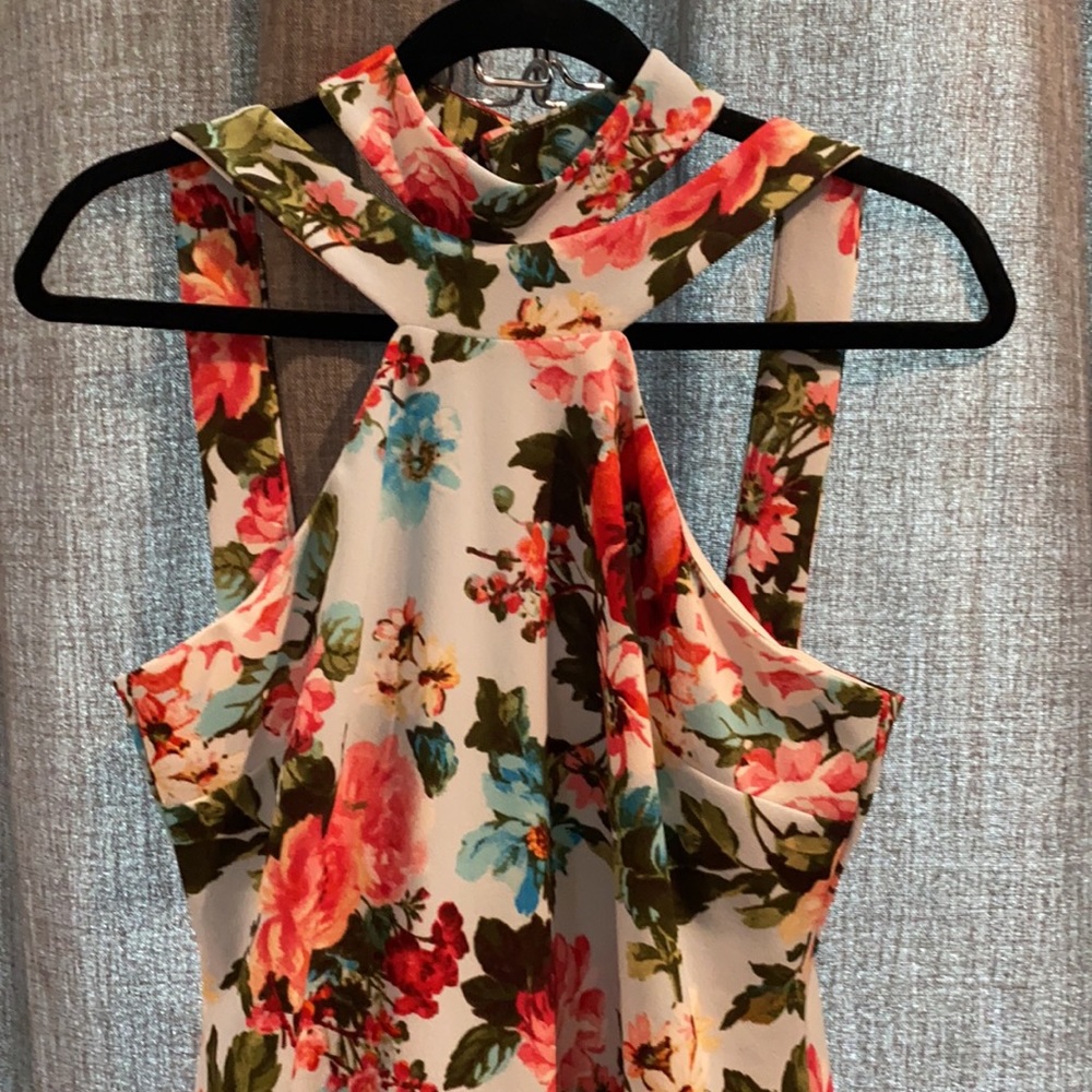 Bebe Flower Dress Woman